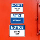 Classic Framed Plus Custom Notice Wall or Door Sign | Customizable Warning Sign For Homes and Businesses | Health and Safety Signage