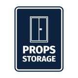 Signs ByLITA Portrait Round Props Storage Door or Wall Sign Easy Installation | Directing Artists & Co-Workers | Music | Concert | Festivals