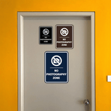 Signs ByLITA Portrait Round Crew Members Only Door or Wall Sign Easy Installation | Directing Artists & Co-Workers | Music | Concert | Festivals