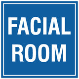 Signs ByLITA Square Facial Room Sign - Easy Installation | Durable Material