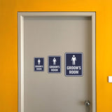 Portrait Round Plus Groom's Room Wall or Door Sign | Weddings & Events Signage