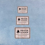 Classic Framed Plus Prayer Leader – Faithfully Supporting Through Prayer Door or Wall Sign | Place of Worship Signs