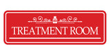 Signs ByLITA Standard Treatment Room Graphic Medical Office Decor Wall or Door Sign