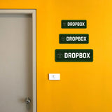 Standard Plus Dropbox Door or Wall Sign | Office & Home Signage