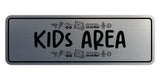 Signs ByLITA Standard Kids Area (Toy vector) Wall or Door Sign