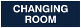 Signs ByLITA Basic Changing Room Sign | Easy Installation | Durable Wall or Door Sign
