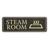 Standard Plus Steam Room Wall or Door Sign | Workplace Spa Signage