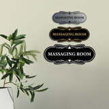 Signs ByLITA Designer Massaging Room Wall or Door Sign