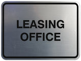 Signs ByLITA Classic Framed Leasing Office Sign - Easy Installation | Durable Material
