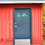 Standard Plus Alarmed Security Door Door or Wall Sign | Safety Signage