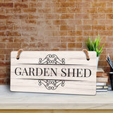 Garden Shed 5x10 Hanging Wall or Door Sign