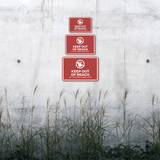 Classic Framed Plus Keep Out Of Reach Of Children And Pets Wall or Door Sign | Children Safety Sign