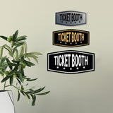 Fancy Ticket Booth Wall or Door Sign
