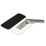 Name Tag/Badge Blanks - 1000 Pack - 1" X 3", Round Corners, Magnetic Backing