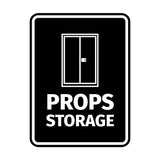 Signs ByLITA Portrait Round Props Storage Door or Wall Sign Easy Installation | Directing Artists & Co-Workers | Music | Concert | Festivals