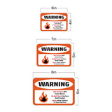 Classic Framed Plus Warning Hot Surface Will Cause Burns. Do Not Touch Surface Until Cooled. Never Allow Children To Touch Surface. Door or Wall Sign | Health & Safety Signage