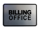 Signs ByLITA Classic Framed Billing Office Wall or Door Sign