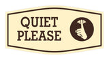 Signs ByLITA Fancy Quiet Please Wall or Door Sign