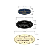 Signs ByLITA Victorian I'm on a Gin & Tonic Diet I've lost 2 days Wall or Door Sign