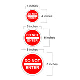 Circle Plus Do Not Enter Door or Wall Sign | Safety Signage