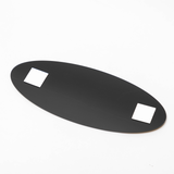 Signs ByLITA Oval Paper Sign - Laser-Engraved Lettering | Durable ABS Plastic | Vibrant Colors | Powerful Foam Tape