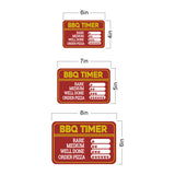 Classic Framed Plus BBQ Timer Rare 1 Beer Medium 2 Beers Well Done 3 Beers Order Pizza 6 Beers Wall or Door Sign | Funny Home Decor
