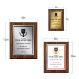 Pickleball Competition Custom Award Plaque |Easel Mount Option | Achievement and Recognition Personalizable Plaques