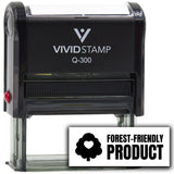 All Quality Forest-Friendly Product Self-Inking Rubber Stamp