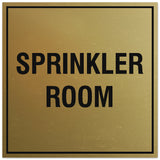 Signs ByLITA Square Sprinkler Room Sign - Easy Installation | Durable Material