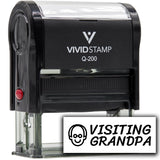 All Quality Visiting Grandpa Agenda Planning Stamps