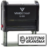 All Quality Visiting Grandma Agenda Planning Stamps