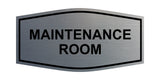 Fancy Maintenance Room Wall or Door Sign