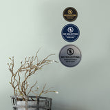 Circle No Soliciting Unwanted Visitors Will Be Eaten Wall or Door Sign