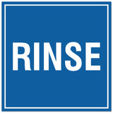 Signs ByLITA Square Rinse Sign - Easy Installation | Durable Material