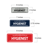 Signs ByLITA Standard Hygienist Tooth Graphic Dentist Office Decor Wall or Door Sign