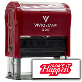 All Quality Make it Happen Agenda Planning Stamps