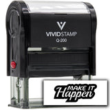 All Quality Make it Happen Agenda Planning Stamps