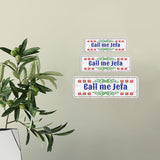 Standard Plus Call me Jefa Door or Wall Sign | Funny Spanish Signs For Stores & Businesses