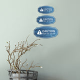 Victorian Plus Caution: Kids at Play Wall or Door Sign | Neutral