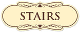 Signs ByLITA Designer Stairs Sign - Easy Installation | Durable Wall or Door Sign