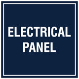 Signs ByLITA Square Electrical Panel Sign - Easy Installation | Durable Material