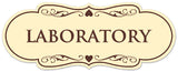 Signs ByLITA Designer Laboratory Sign - Easy Installation | Durable Wall or Door Sign