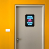 Portrait Round Plus Video Game Rehab Center: No Quitting Allowed Wall or Door Sign | Easy Installation | Gaming | Home Decor