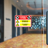 Classic Framed Plus No Dumping Or Fly Tipping Trespassers Will Be Prosecuted CCTV Cameras In Operation Door or Wall Sign