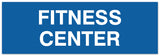 Signs ByLITA Basic Fitness Center Sign - Laser-Engraved Lettering | Durable ABS Plastic | Vibrant Colors | Powerful Foam Tape