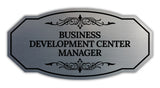 Signs ByLITA Victorian Business Development Center Manager Graphic Wall or Door Sign