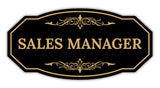 Signs ByLITA Victorian Sales Manager Graphic Wall or Door Sign