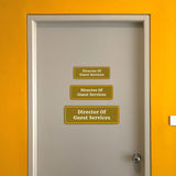 Standard Plus Director of Guest Services Door or Wall Sign | Funny Office Hospitality Signage