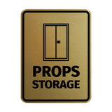 Signs ByLITA Portrait Round Props Storage Door or Wall Sign Easy Installation | Directing Artists & Co-Workers | Music | Concert | Festivals