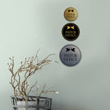 Signs ByLITA Circle Pastor Office Wall or Door Sign